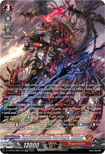 Unparalleled Drekasleif, Varga Dragres "Rakshasa" (SR)