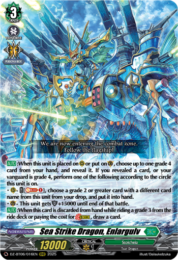 Sea Strike Dragon, Enlargulv (RRR)