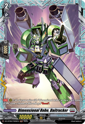 Dimensional Robo, Daitrucker (FR)