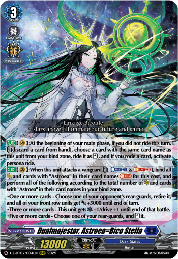 Dualmajestar, Astroea=Bico Stella (RRR)
