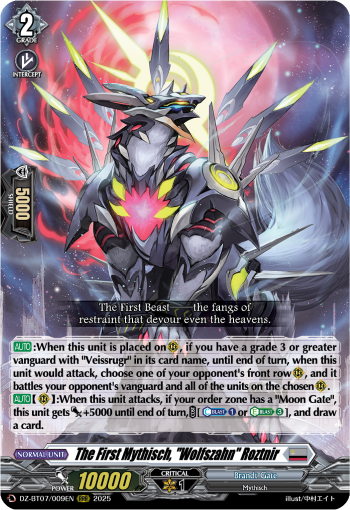The First Mythisch, "Wolfszahn" Roztnir (RRR)