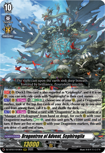 Dragontree of Advent, Sephirogila (RRR)