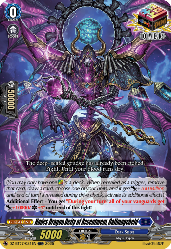 Hades Dragon Deity of Resentment, Gallmageheld (ORR)