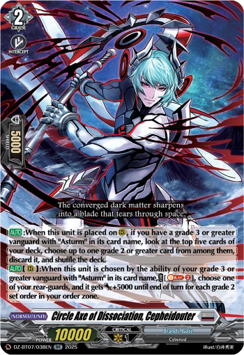 Circle Axe of Dissociation, Cepheidouter (RR)
