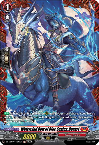 Waterclad Bow of Blue Scales, Bogart (FR)