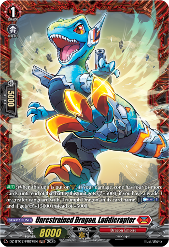Unrestrained Dragon, Laddieraptor (FR)