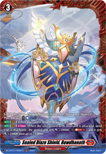 Sealed Blaze Shield, Bowdhanath (FR)