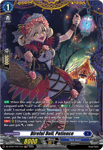 Direful Doll, Patience (FR)