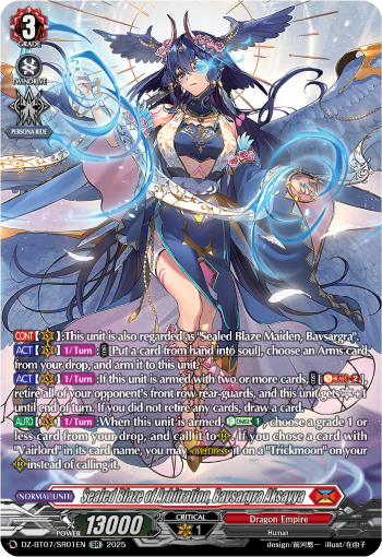 Sealed Blaze of Arbitration, Bavsargra Aksayya (SR)