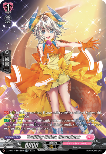 Trailing Notes, Reverbera (SR)