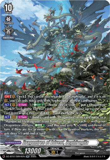 Dragontree of Advent, Sephirogila (SR)