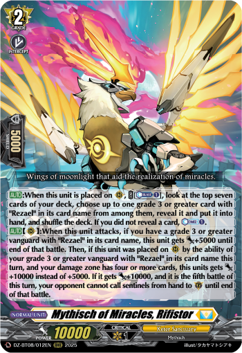 Mythisch of Miracles, Rifistor (RRR)