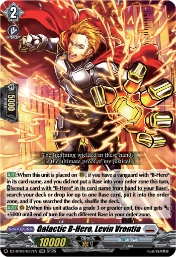 Galatic B-Hero, Levin Vrontia (RR)