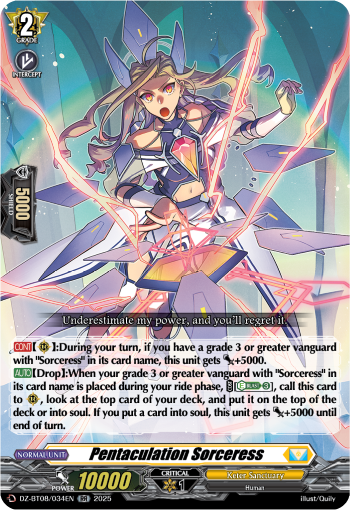 Pentaculation Sorceress (RR)