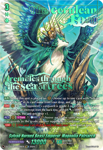 Sylvan Horned Beast Emperor, Magnolia Patriarch (SEC)