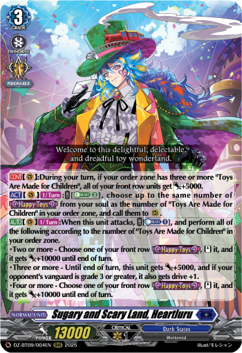 Sugary and Scary Land, Heartluru (RRR)