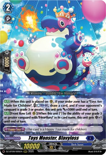 Toys Monster, Blavyloss (RRR)
