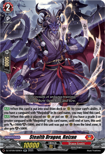 Stealth Dragon, Reizan (RR)