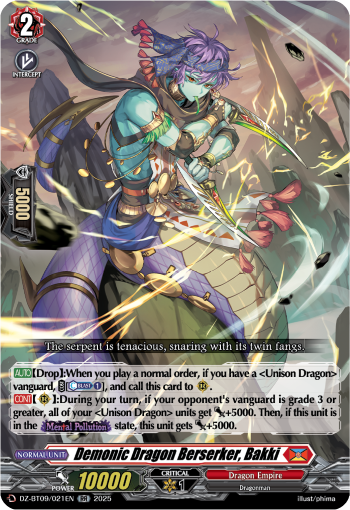 Demonic Dragon Berserker, Bakki (RR)