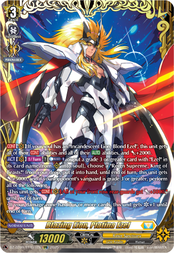 Blazing Lion, Platina Ezel (FFR)