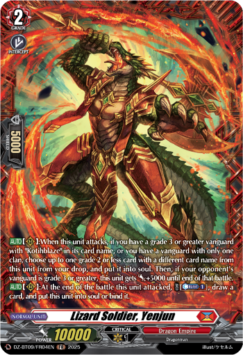 Lizard Soldier, Yenjun (FR)
