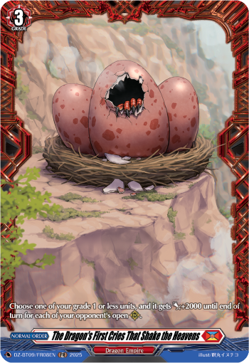 The Dragon's First Cries That Shake the Heavens (FR)