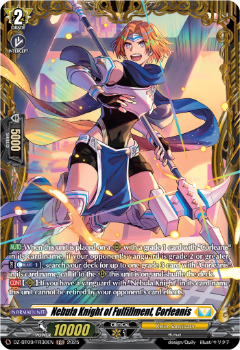 Nebula Knight of Fulfillment, Corleanis (FR)
