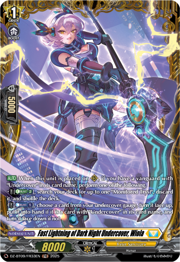 Fast Lightning of Dark Night Undercover, Wiola (FR)
