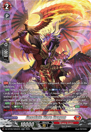 Desolate Flare Dragon (SR)