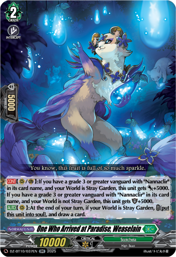 One Who Arrived at Paradise, Weaselain (RR)