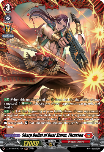 Sharp Bullet of Dust Storm, Thruston (FR)