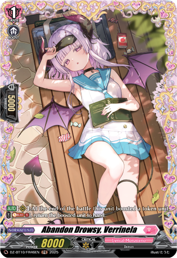 Abandon Drowsy, Verrinela (FR)