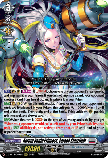 Aurora Battle Princess, Seraph Clearlight (RRR)