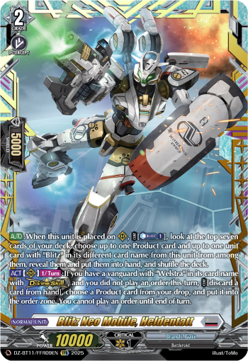 Blitz Neo Mobile, Heldentatt (FFR)