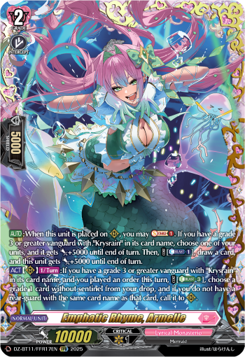 Emphatic Rhyme, Armelle (FFR)