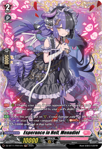 Esperance in Hell, Menadiel (FR)