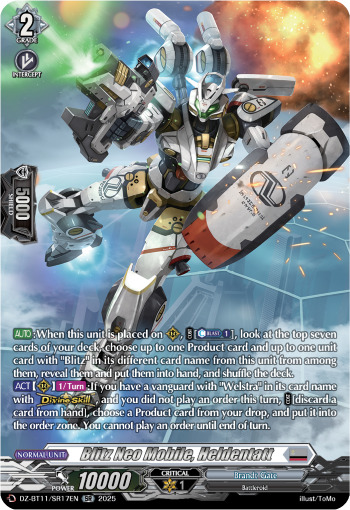 Blitz Neo Mobile, Heldentatt (SR)