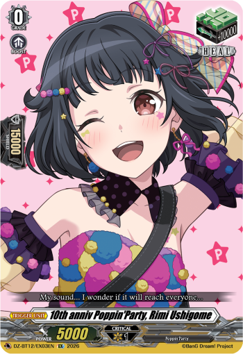 10th anniv Poppin'Party, Rimi Ushigome (EX)