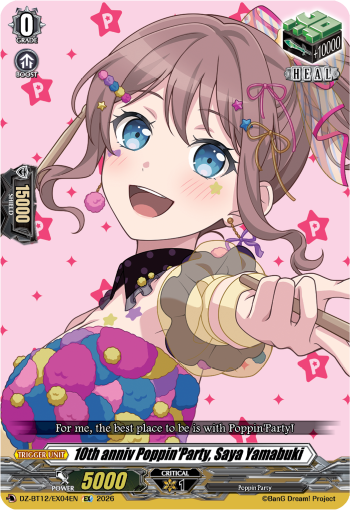 10th anniv Poppin'Party, Saya Yamabuki (EX)