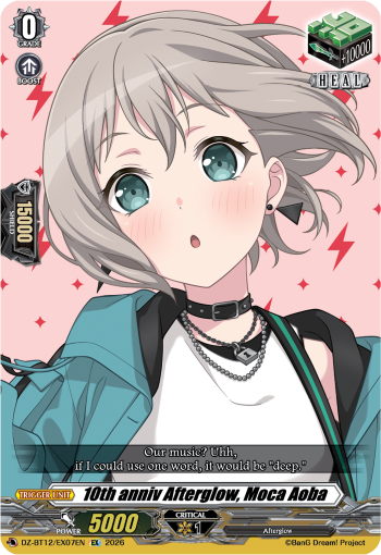 10th anniv Afterglow, Moca Aoba (EX)