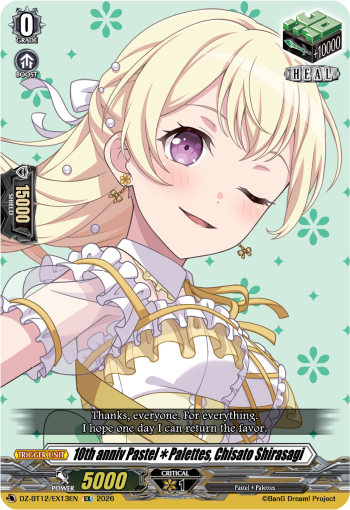 10th anniv Pastel✽Palettes, Chisato Shirasagi (EX)