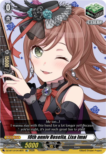 10th anniv Roselia, Lisa Imai (EX)