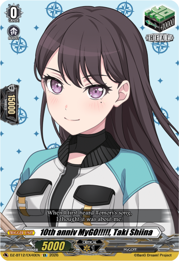 10th anniv MyGO!!!!!, Taki Shiina (EX)