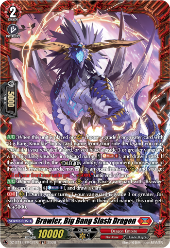 Brawler, Big Bang Slash Dragon (FR)