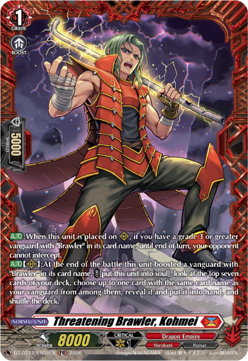 Threatening Brawler, Kohmei (FR)