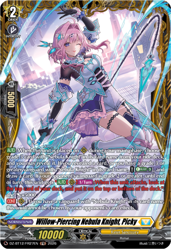 Willow-Piercing Nebula Knight, Picky (FR)