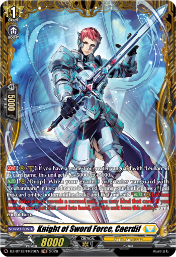 Knight of Sword Force, Caerdif (FR)