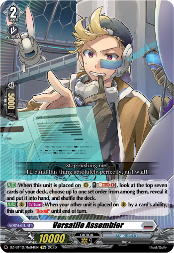 Versatile Assembler (Re)