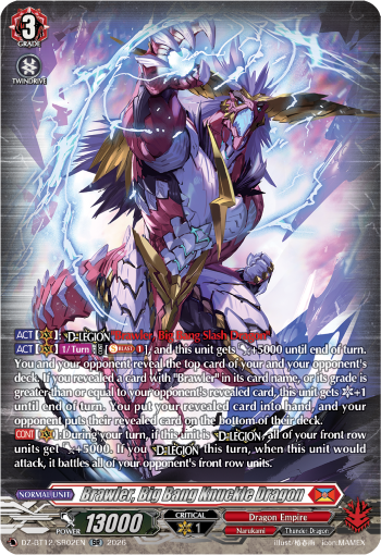 Brawler, Big Bang Knuckle Dragon (SR)