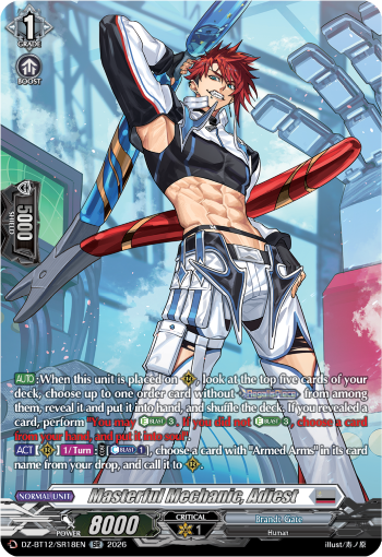 Masterful Mechanic, Adiest (SR)